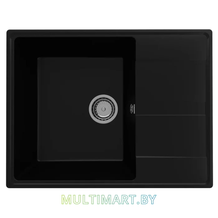 Кухонная мойка Ulgran Quartz Prima 650 (07 уголь)